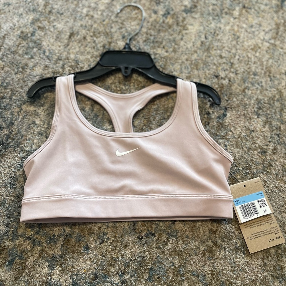 Nike Light Pink Racerback Sports Bra